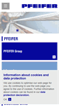 Mobile Screenshot of pfeifer.info