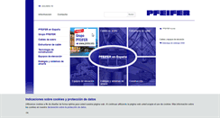 Desktop Screenshot of pfeifer.es