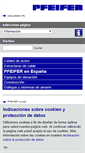 Mobile Screenshot of pfeifer.es